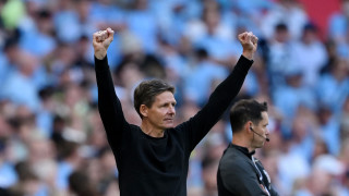 Мениджърът на Кристъл Палас Оливер Глазнер бе много щастлив след спечелването