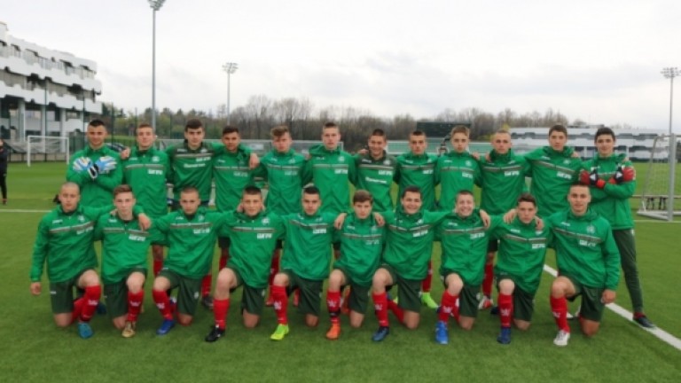 Най-младият национален отбор по футбол на България се събра за лагер
