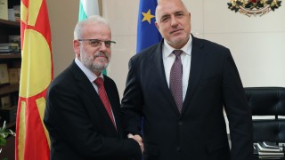Парламентарният шеф на Македония благодари на Борисов за сътрудничеството