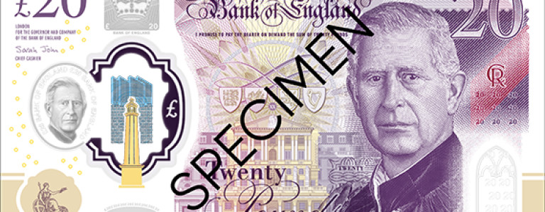  Ето по какъв начин ще наподобяват новите банкноти на английската лира 