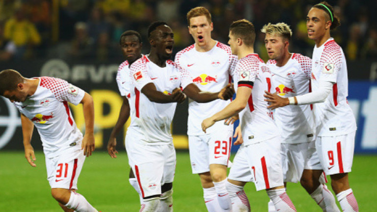 Лайпциг съкруши Борусия (Дортмунд) в мач с пет гола, две дузпи и два червени картона (ВИДЕО) 