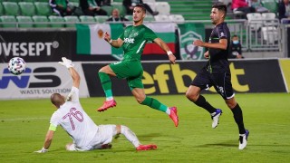 Мачът между Ботев Враца и Лудогорец от 22 ия кръг на