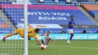 Лестър победи с 2 0 Шефилд Юнайтед в мач от 36 ия