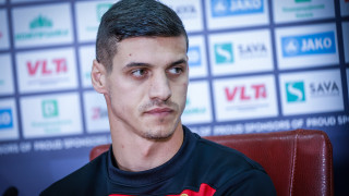 Капитанът на България Кирил Десподов говори преди контролата на тима