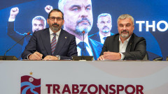 Трабзонспор представи Томас Райс, германецът коментира и темата "Лудогорец"