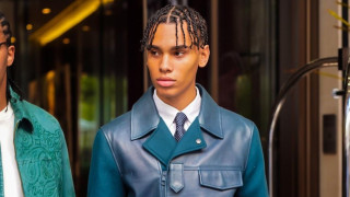 Кралското семейство на Монако принц Алберт и принцеса Шарлийн са