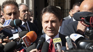 Премиерът на Италия Джузепе Конте се зарече че страната му