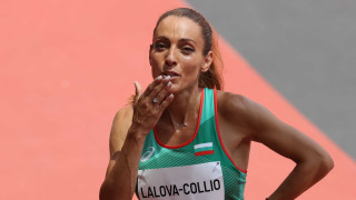 Българската спринтьорка Ивет Лалова не скри емоциите си след старта