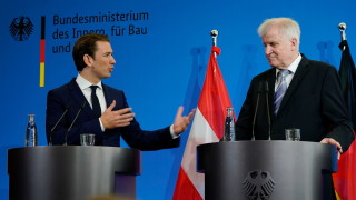 Канцлерът на Австрия и консервативният вътрешен министър на Германия обявиха