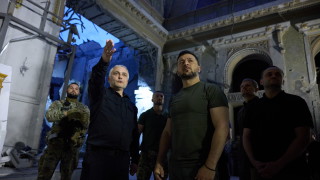 Италия поправя ударената Преображенска катедрала в Одеса