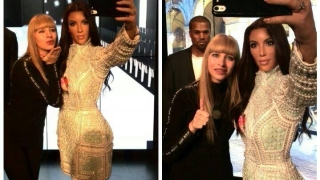 Наша фолк певица се щракна с Ким Кардашиян (СНИМКИ)