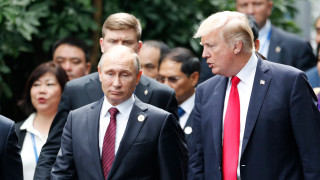 Среща между руския и американския президент Владимир Путин и Доналд