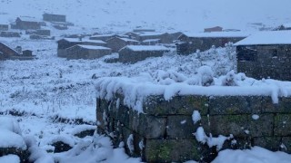 Сняг натрупа в турския черноморски окръг Ризе