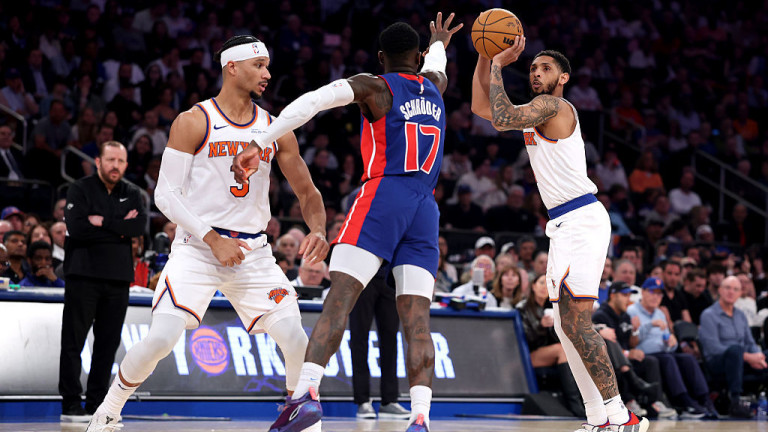 Ню Йорк Никс поведе в серията срещу Детройт Пистънс