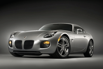 Pontiac Solstice Coupe ще дебютира в Ню Йорк