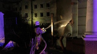 Русия удари в Киев с балистични ракети Избухнали са пожари в