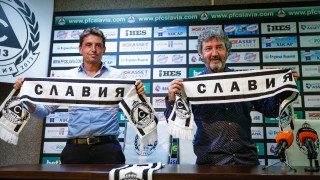 Новият старши треньор на Славия Хосе Мари Бакеро бе представен