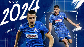 Един от най перспективните играчи на Левски Марин Петков продължи