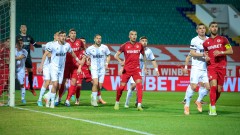 ЦСКА - Ботев Враца, положения за "червените" от корнери