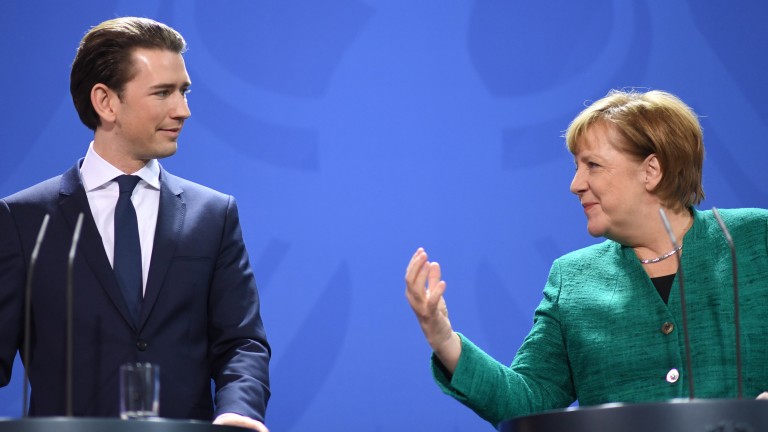 Меркел предупреди Австрия, че ще я оценява по действията ѝ за ЕС