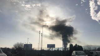 Пожар е пламнал в цех за производство на пластмасови тръби