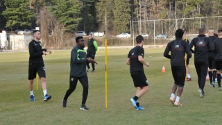 След вчерашното първо занимание след лагера в турския курорт Белек