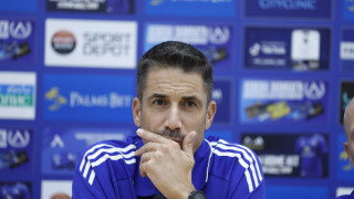 Старши треньорът на Левски Хулио Веласкес ще даде пресконференция преди гостуването на