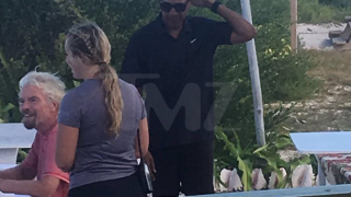 Обама е на гости на Ричард Брансън