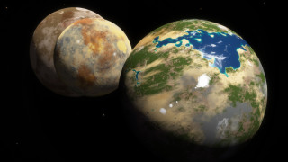 Учени откриха земепободна планета съобщава БиБиСи За нея разказват учени