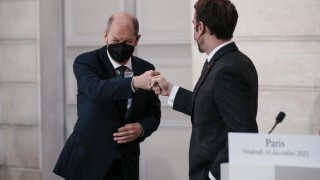 Германският канцлер Олаф Шолц и френският президент Еманюел Макрон потвърдиха