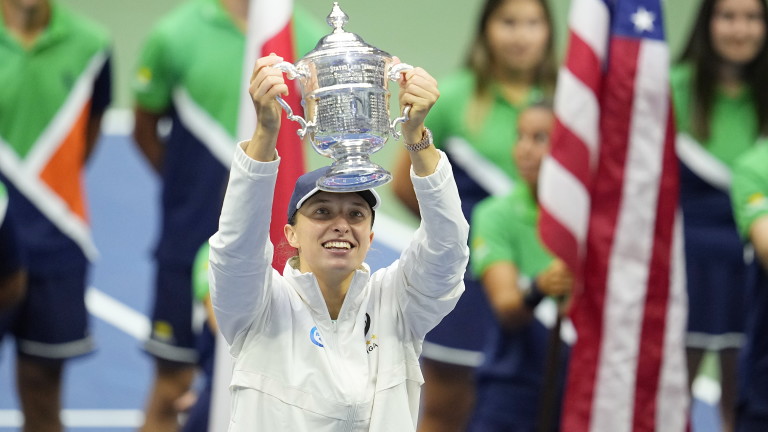 Роберт Левандовски поздрави Ига Швьонтек за титлата на US Open