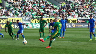 Лудогорец - Левски 3:0, гол на Битон