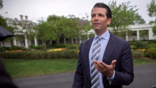 Доналд Тръмп младши най големият син на президента на САЩ Доналд