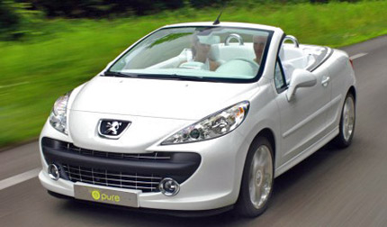 Peugeot разкрива бъдещия 207 CC