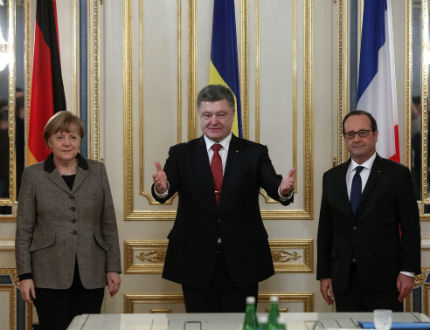 Германците масово подкрепят Меркел за работата й по кризата в Украйна
