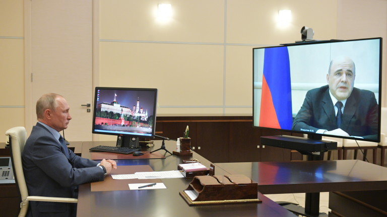 Премиерът на Русия Михаил Мишустин заяви, че е спряло увеличението