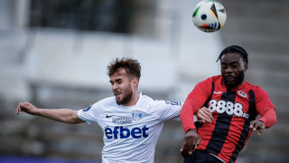 Локомотив (София) - Спартак (Варна) 2:1 (Развой на срещата по минути)