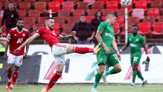 Лудогорец 0 0 ЦСКА 45′ ИГРАТА Е ПОДНОВЕНА 45′