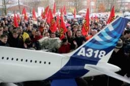 След плана за саниране в Airbus избухна стачка