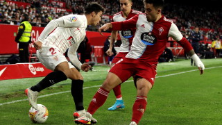 Отборът на Севиля регистрира втора грешна стъпка в надпреварата за