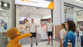 Играчите от мъжкия ни национален отбор по волейбол Георги Сеганов