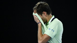 Световният №2 в тениса Данил Медведев демонстрира невероятен характер по