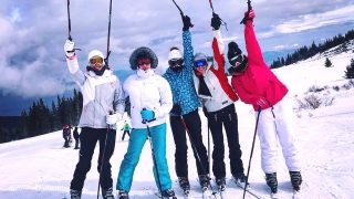 "Златните момичета" се качиха на ски (СНИМКИ)