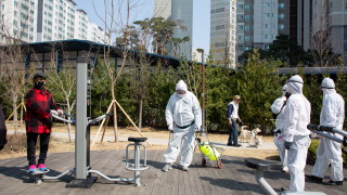 Днес Южна Корея отчете най малко случаи на коронавирус в страната