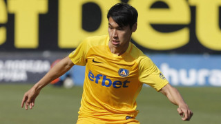 Казахстанският нападател Еркебулан Сейдахмет отново бе близо до Левски Бившият