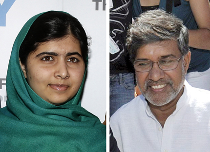 Активисти от Индия и Пакистан с Нобеловата награда за мир