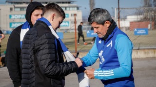 Наставникът на Левски Николай Костов даде пресконференция преди първия официален