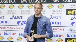 Лидерът на Левски Роман Прохазка получи приза за Играч