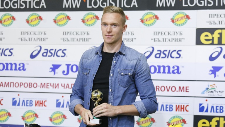 Лидерът на Левски - Роман Прохазка получи приза за Играч