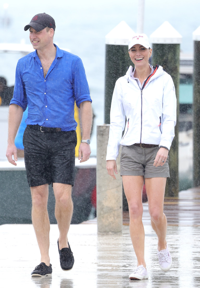 Кейт и Уилям по време на Карибската си обиколка от 2022 година